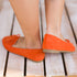 Mocasín Estele Naranja