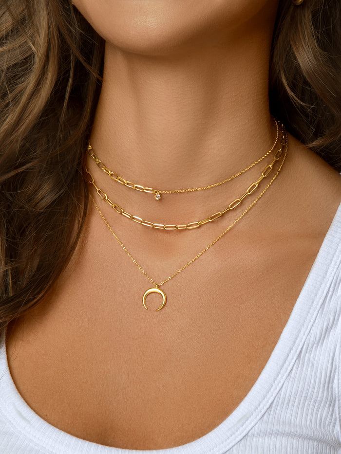 Collar Moonset Oro