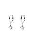 Pendientes Polar Star Plata