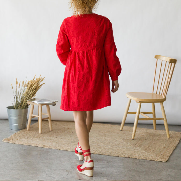 Vestido Donvia Rojo