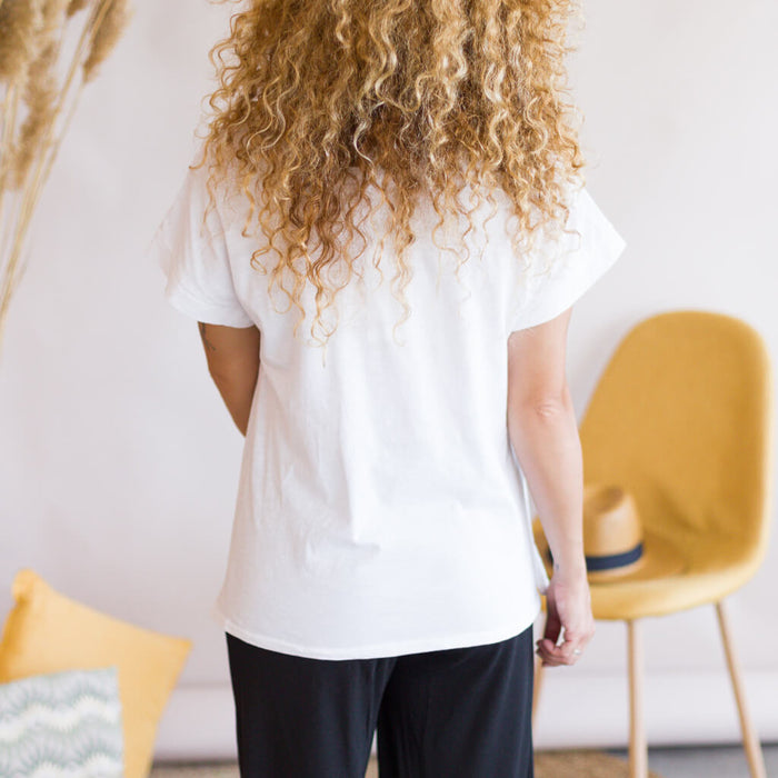 Camiseta Macaco Blanco